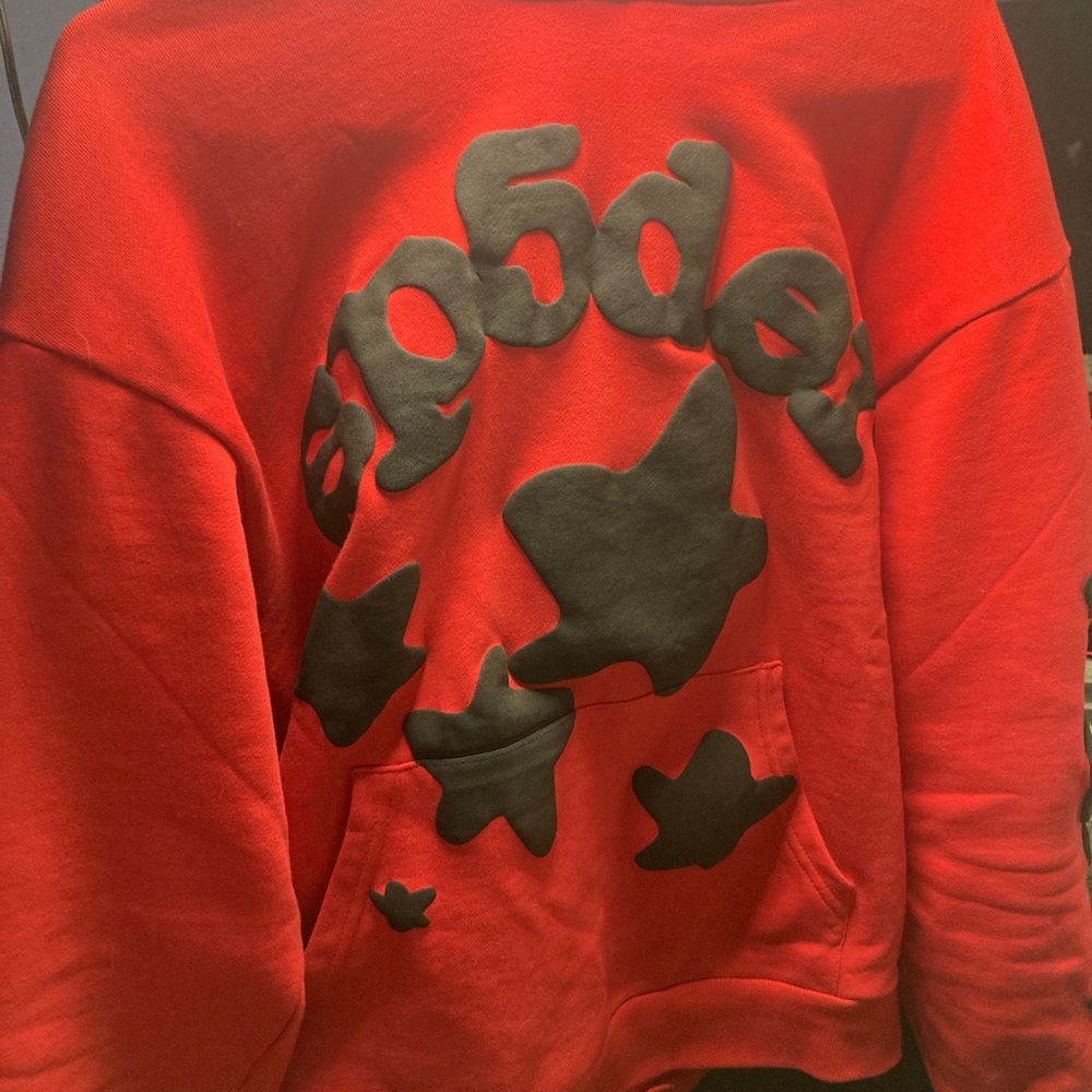 Red Graphic Sweatshirt